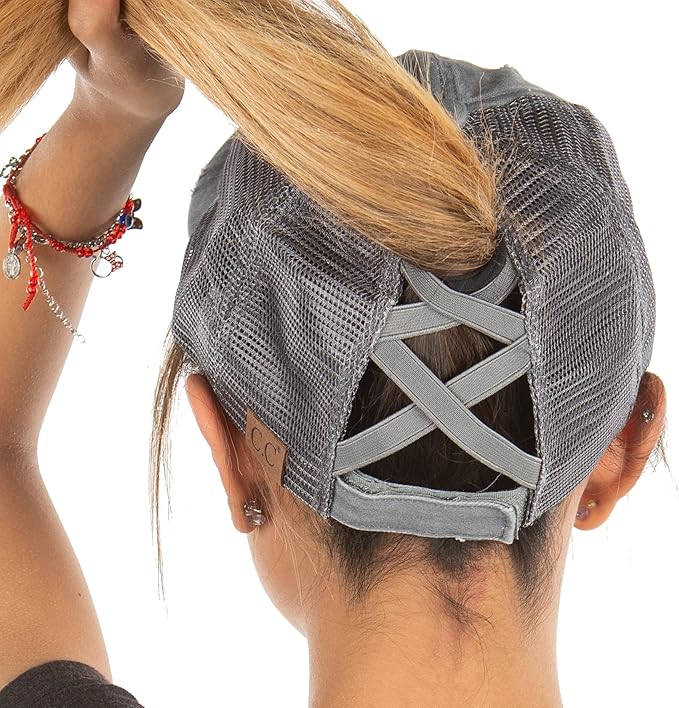 TRUCKER CAPS FOR WOMEN DESIGNED FOR TAIL
